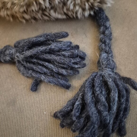 American Eagle Winter hat faux fur fleece lined, Spin Doctors hat, ear flap, - Picture 5 of 6